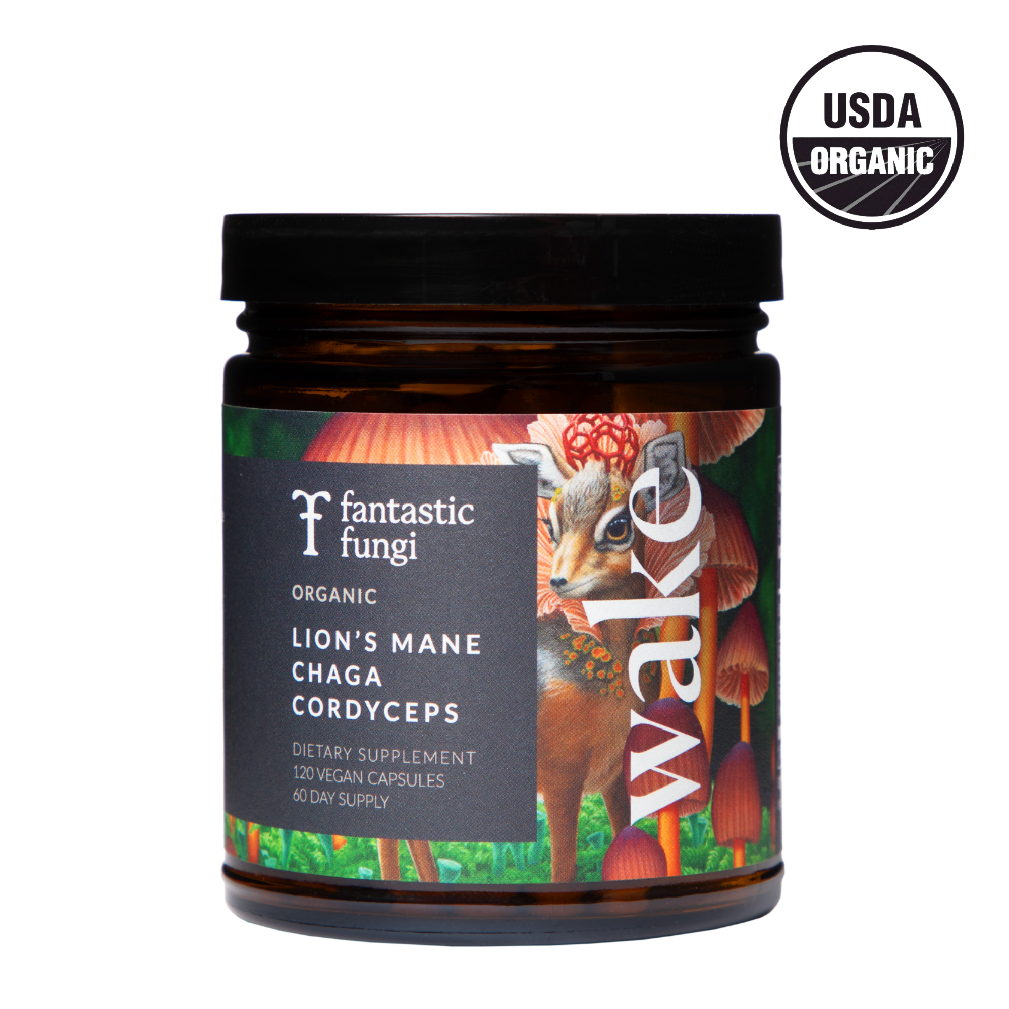 Wake Capsules (60 Day)