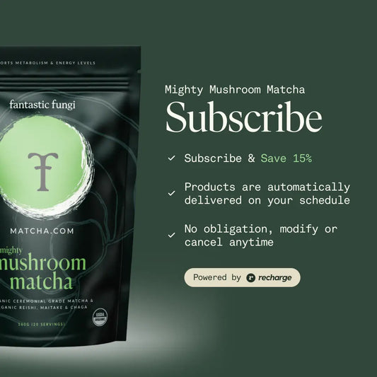 Mighty Mushroom Matcha