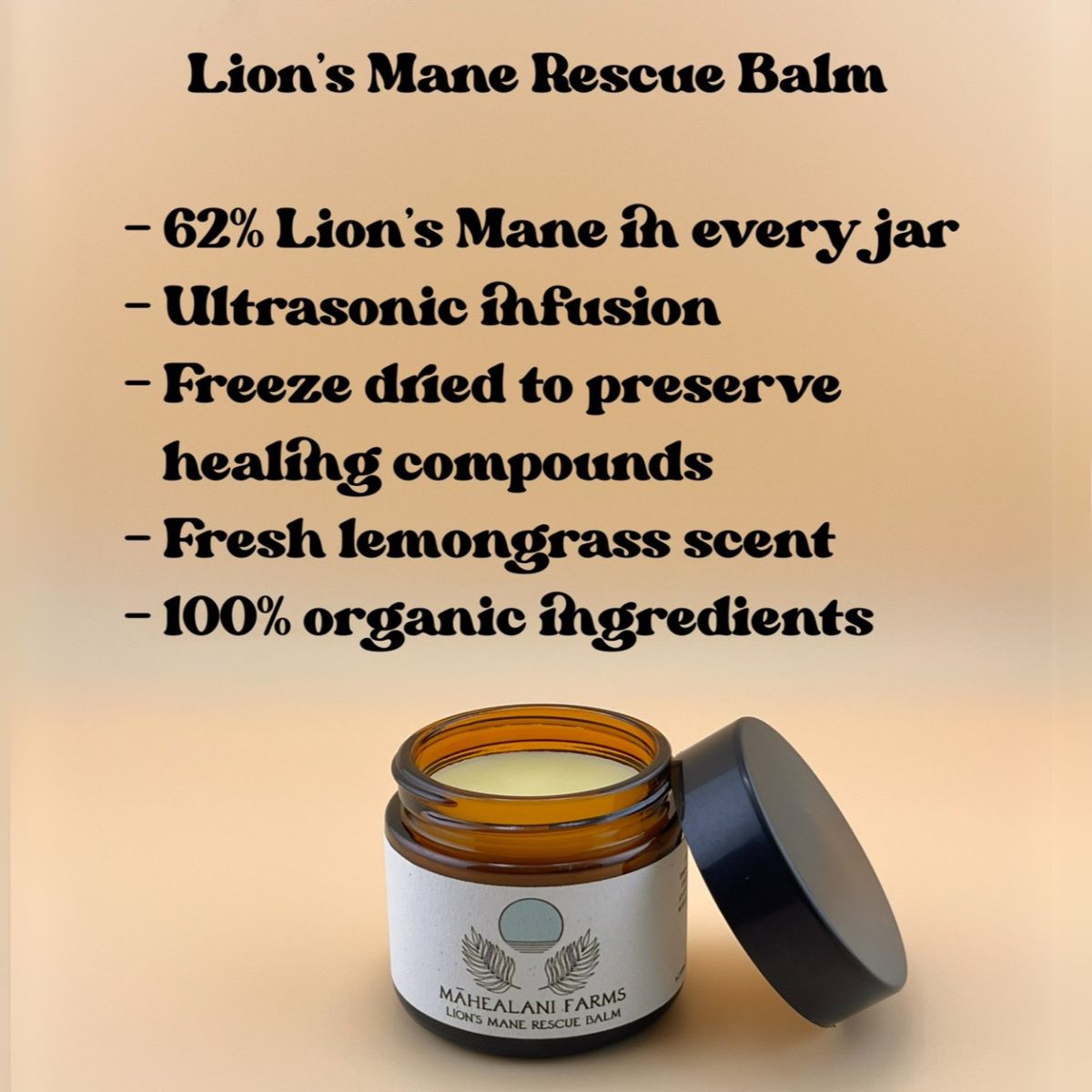 Lion's Mane Rescue Balm