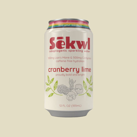 Sekwl Cranberry Lime Sparkling Water